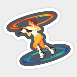 Portal Minimal Sticker